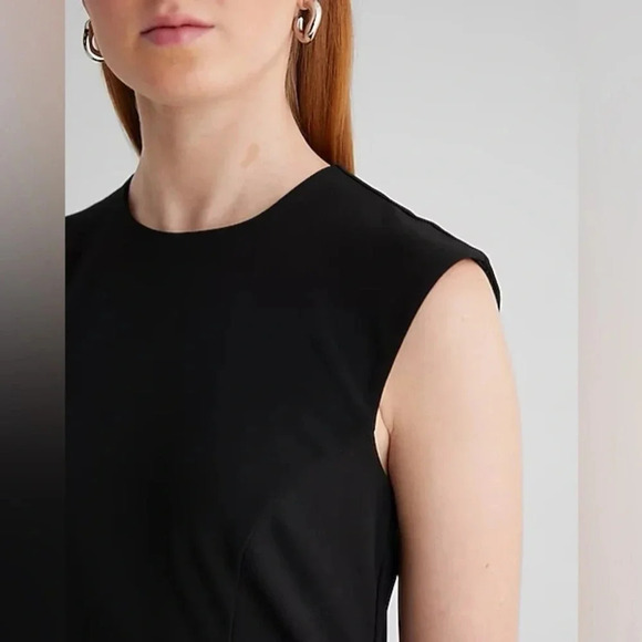 Express Classic Sheath Midi Dress - Picture 2 of 6